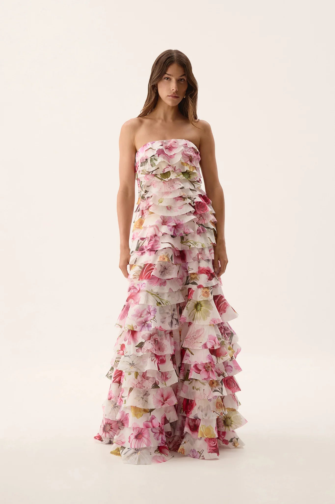 Fleur Pleated Gown | Aje | Size 10