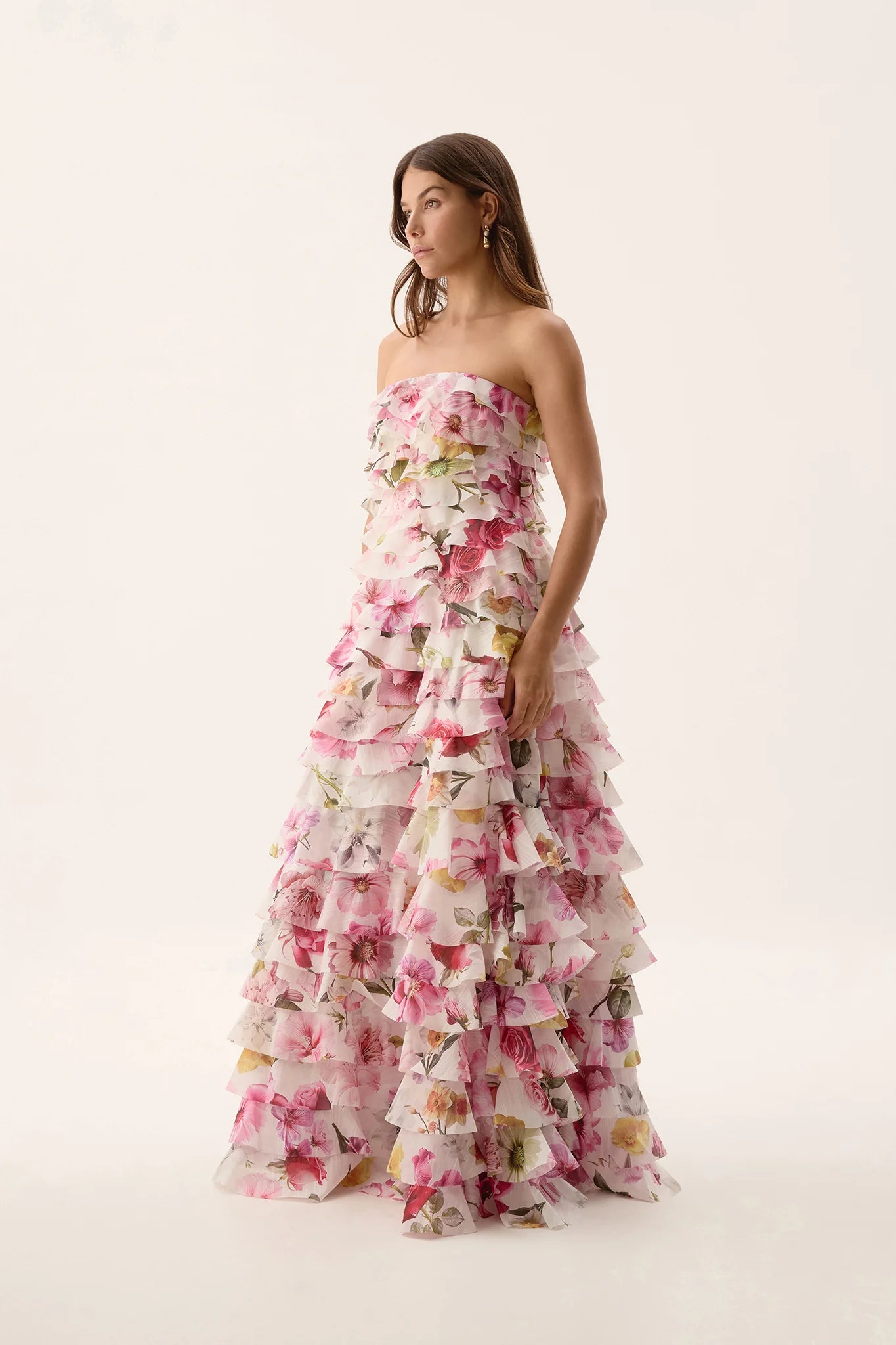 Fleur Pleated Gown | Aje | Size 10