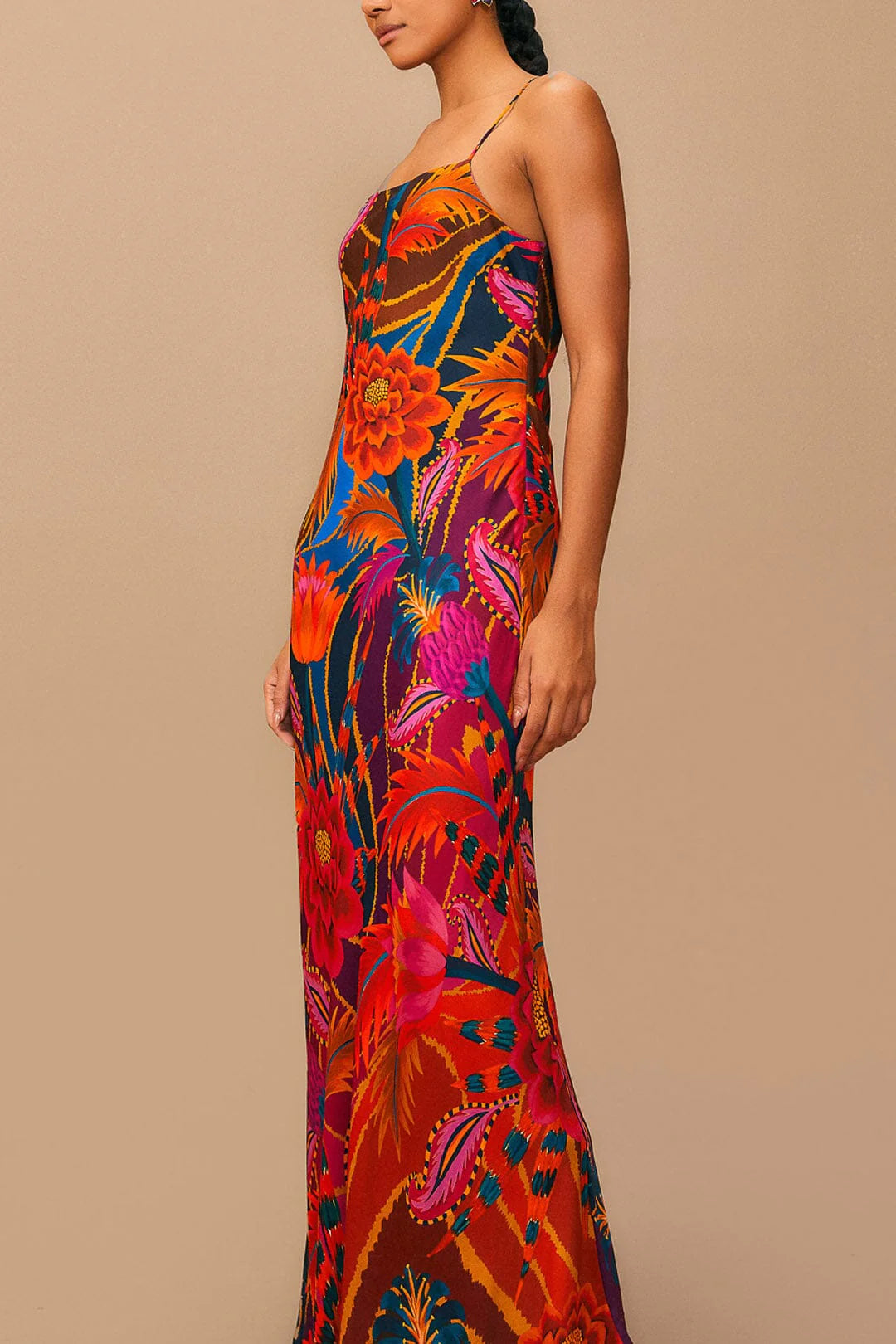 Silken Rose | Farm Rio Slip | Size XS