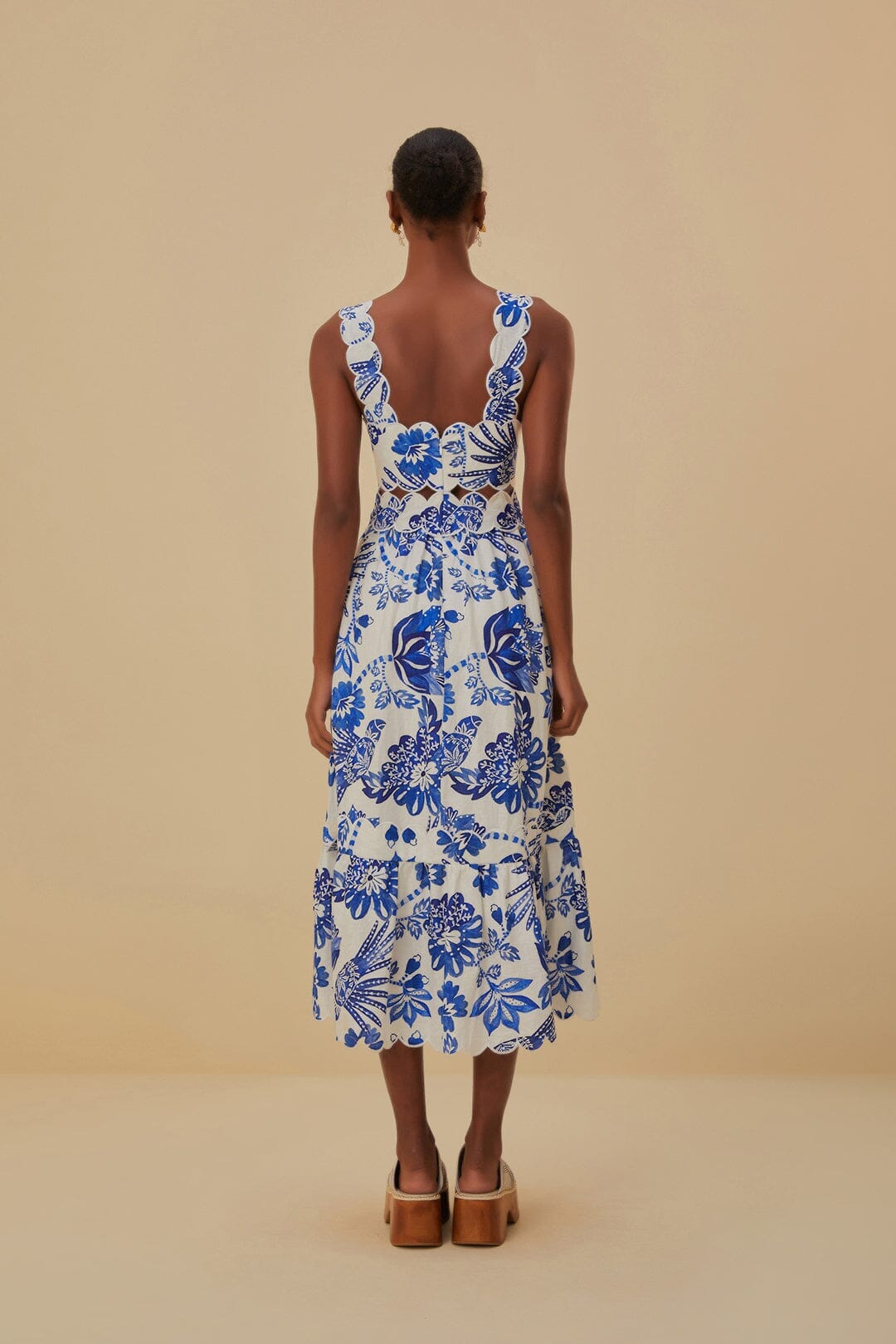 Farm Rio | Flowerful Scallop - Size M