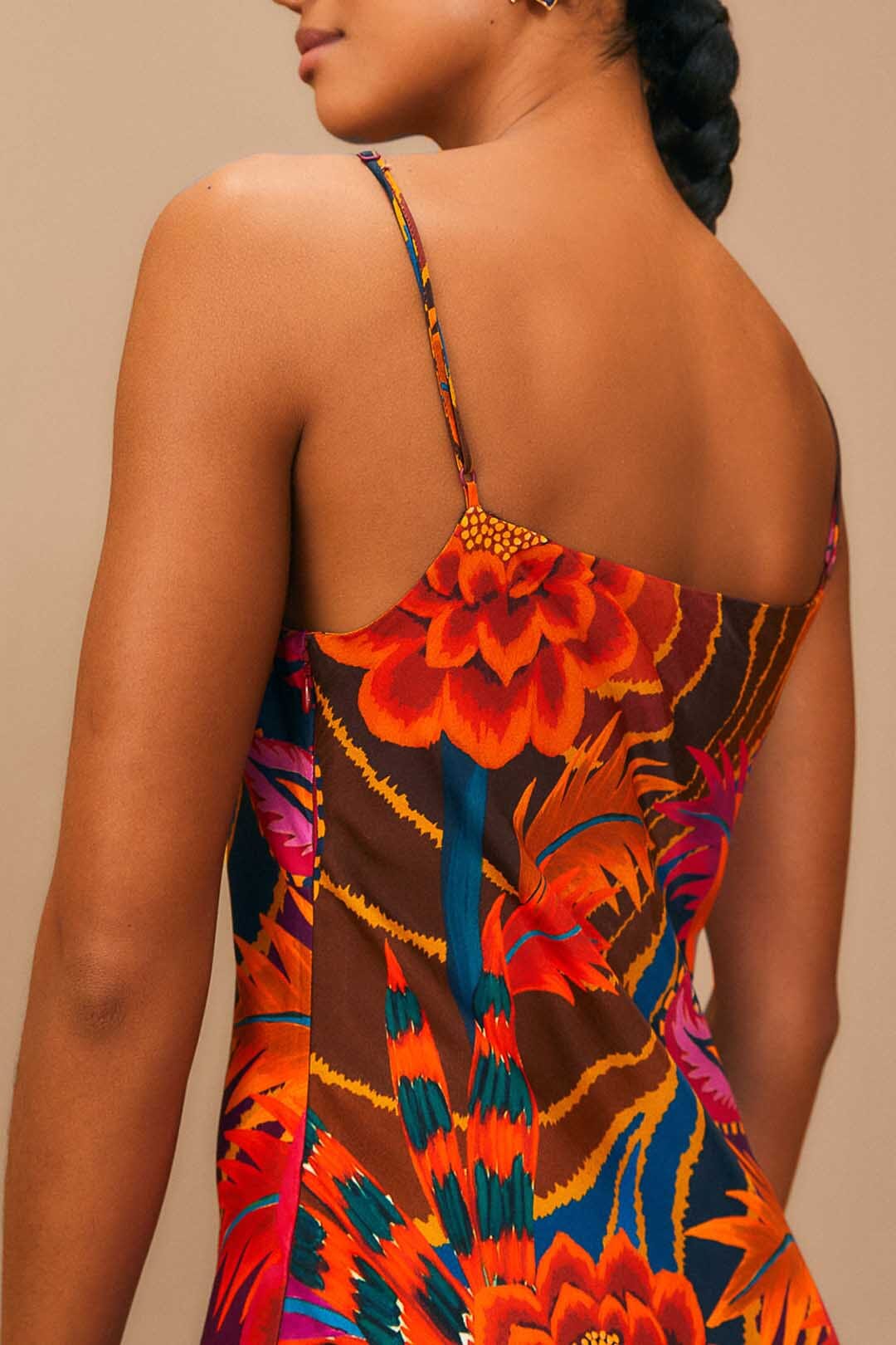 Silken Rose | Farm Rio Slip | Size XS