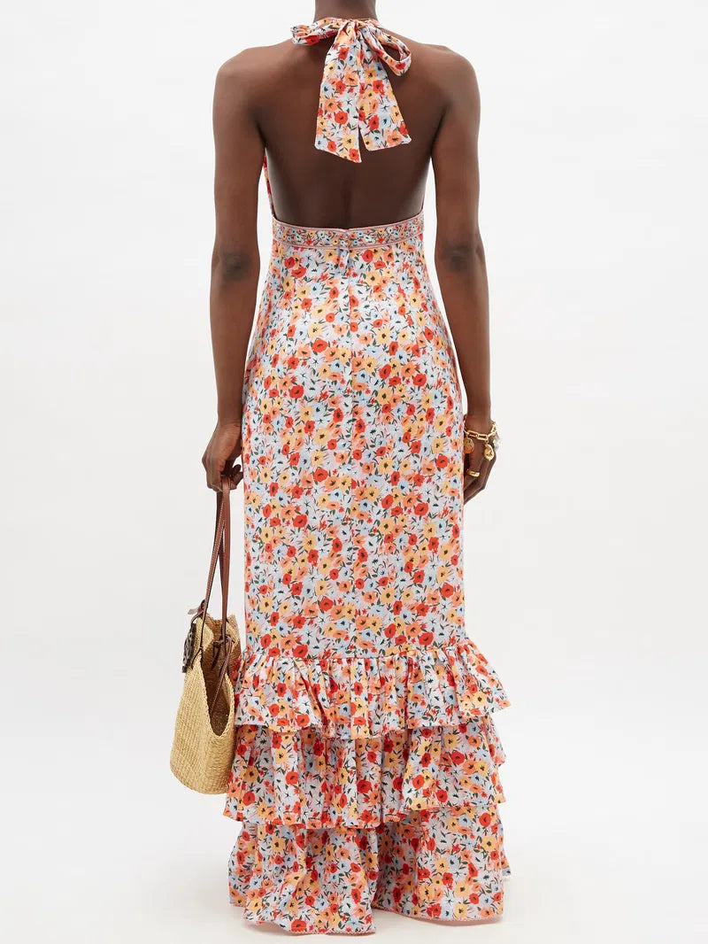 AGUA BY AGUA BENDITA Posie Halterneck | Size M