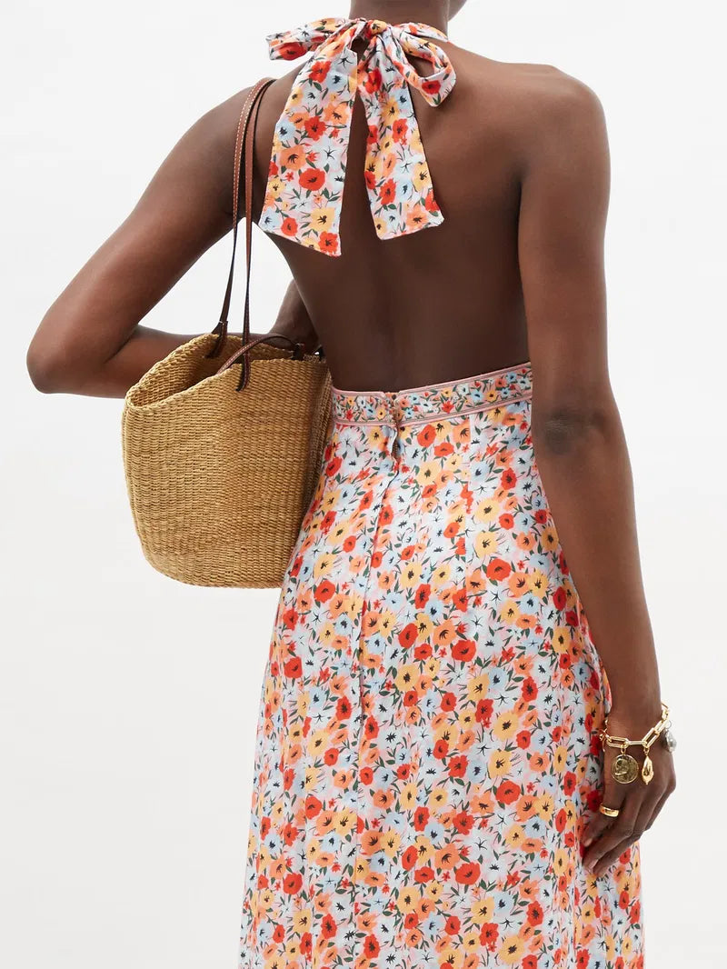 AGUA BY AGUA BENDITA Posie Halterneck | Size M