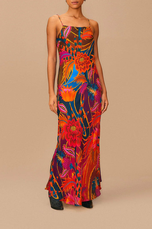 Silken Rose | Farm Rio Slip | Size XS